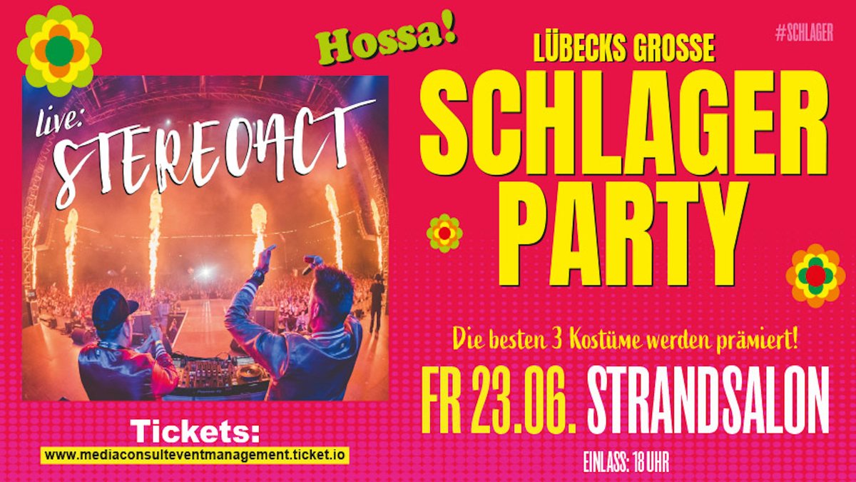 Hossa! Lübecks große Schlagerparty 