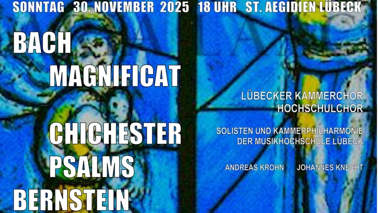 J. S. Bach: »Magnificat« & L. Bernstein: »Chichester Psalms«