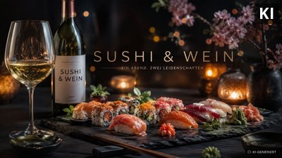 Wein & Sushi Foodpairing
