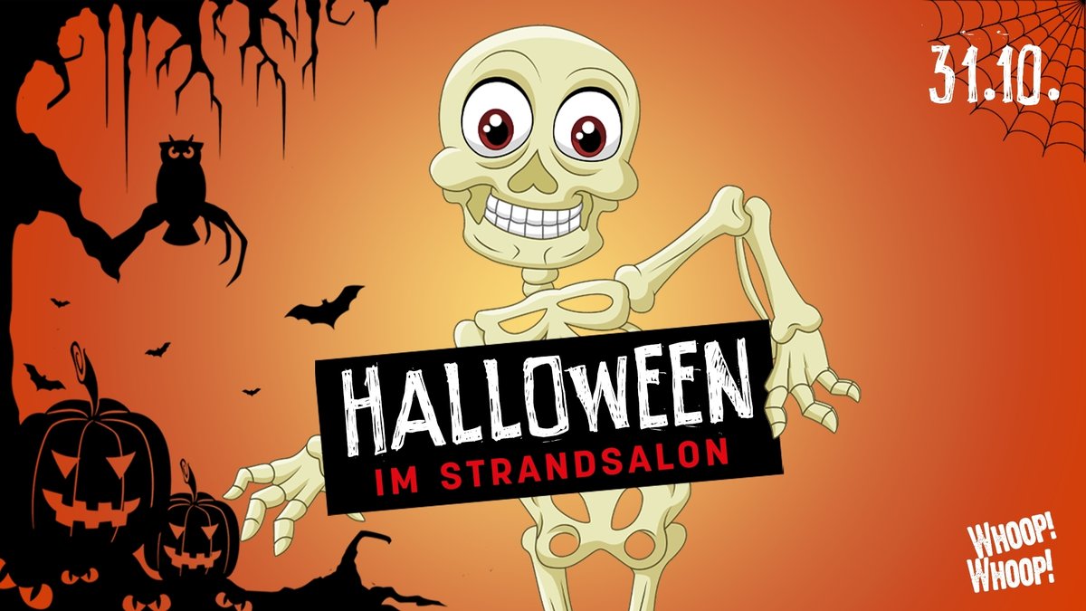 Halloween Party im Strandsalon